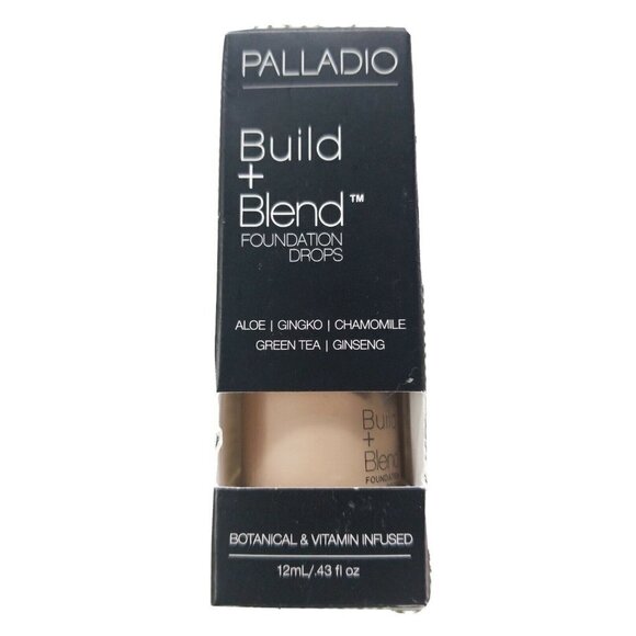 Palladio Build + Blend Foundation Drops #60 Golden - Picture 1 of 6